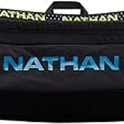Nathan Running Belt Pinnacle Hydration Waistbelt/WaistPack. Includes Soft Flask, Storage, Zipper Pocket. for Running, Hiking Fanny Pack. No Bounce! (L/XL, Black/Blue)-image-43