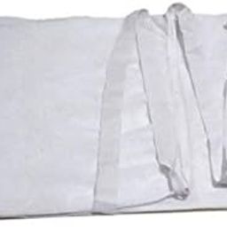 Dreamweavers Unisex Non Woven Langot with String - Pack of 25 White-1