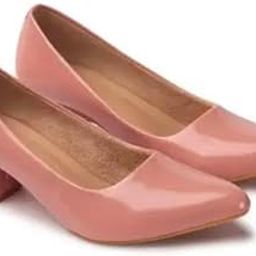 Women's Block Heel Pumps in Synthetic Leather with Comfortable TPR Sole-image-81