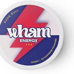 WHAM Energy Caffeine Pouches (Coffee) (120 mg, RAGE BULL)-image-5
