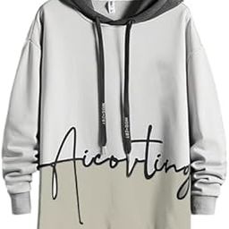 Cotton Blended Comfortable and Breathable Regular Fit Full Sleeve Hooded Neck T-Shirts for Men's-picture-35