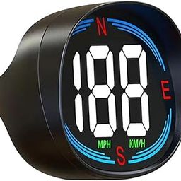 AZIJYV GPS Speedometer,Heads Up Display for Cars H2,Universal HUD Speedometer with USB Connection,Plug and Play,Displays MPH,Compass,Over Speed Alert,for All Vehicles-26