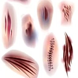 Simply Inked Fake Scar Tattoo Bundle Designer Tattoo for Girls Boys Men Women waterproof Sticker Size: 2.5 X 4 inch 1pc. l Multicolor l 2g-image-19