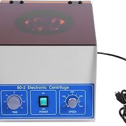 Lab Centrifuge Machine Benchtop 20mlX6, 0-4000rpm /1790xG, 0-60min, PRP PRF centrifuge, Low Speed Electric Centrifugal Machine for Universaity Laboratory, Research Institutions-image-15