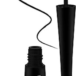 COLORS QUEEN Very Matte Eyeliner | Quick Drying, Long Lasting Liquid Eyeliner | Fine Tip for Precise Application | Smudge Proof, Waterproof for Eye Makeup (Black, 5ml)-26
