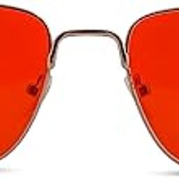 Sunglasses for Men & Women –Rectangle Frame | Great for Outdoor Activities, Driving, Casual & Travel Wear-116