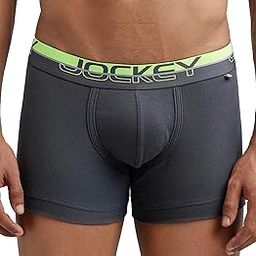 FP03 Men's Super Combed Cotton Rib Solid Trunk with Ultrasoft Waistband-13