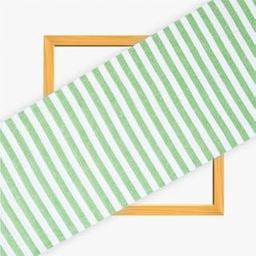 Handloom Cotton Striped Shirt Fabric ? 2.5 Meters | Premium, Soft & Breathable, White, Green-29