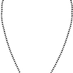Rose Gold Austrian Diamonds & Artificial Beads Embellished Mangalsutra For Women-ZPFK16908-image-1