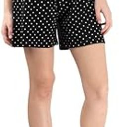 Womens Cotton Printed Shorts Hot Pants (Pack of 1)-image-17
