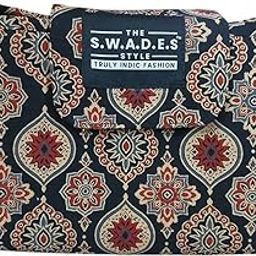 Heritage Charcoal Motif 6-Pocket Clutch Pouch-image-60