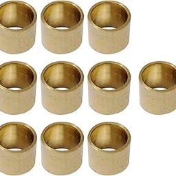 LOOM TREE 10 Pieces Brass Pool Cue Ferrules Repair Tools for Outdoor Sports Indoor 10Mm Dia | Indoor Games | Billiards | Accessories & D?©cor | Cue Care & Tip Tools-picture-5