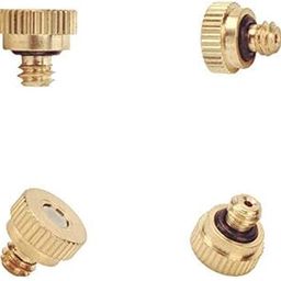 Khanjan 4pcs/lot 0.3mm Brass Misting Mist Nozzle Spray Sprinkler Hole Atomizing Nozzle Fitting for Garden Sprayer Garden Tool-image-12