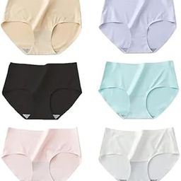 SunFlux® Women's & Girl's Regular Wear Seamless Hipster Ice Silk Panty (Sizes S to 2XL)(Pack-of-6) (Random Colours as per Availability)-image-21