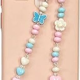 Ribbon Anti - Lost Lanyard For Phones|Flower, Heart Charms for Mobiles | Handmade Charm Accessories for Women and Girls-image-38