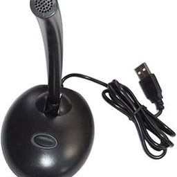 YUNLEI USB Desktop Noise Cancelling Mic Gaming Microphone for PC Computer Laptop Use Accessories USB Desktop Microphone with Mute Button-10