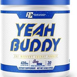 Rc Ronnie Coleman Yeah Buddy Pre-Workout Supplement powder- Pack of 240 g (Sour Berry)-1