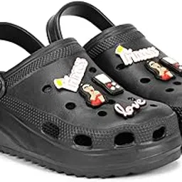 dhairya collection Women's Classic Charms Clogs/Sandals with Adjustable Back Strap for Adult | Comfortable & Light Weight | Stylish & Anti-Skid |Waterproof & Everyday Use Mules for Girls-picture-2