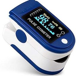 Pulse Oximeter Fingertip, Blood Oxygen Saturation Monitor Fingertip, Blood Oxygen Meter Finger Oximeter Finger with Pulse, with Four Color TFT Screen [Battery Not Included]-picture-0