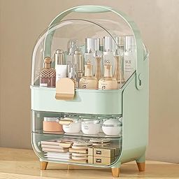 From the Farm Makeup Organizer, Skincare Holder Bathroom Counter Organizer, Storage Box Cosmetic Display Cases, Teen Girl Gifts Trendy Stuff Make up Organizers for Vanity-image-55