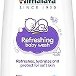 Himalaya Refreshing Baby Wash 400ml | No tears formula |with Watermelon, Neem & Lemon| Keeps baby's skin cool & fresh-image-80