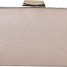PU Leather Clutch For Women (Rose Gold)-image-34