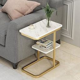 HOME CUBE Engineered Wood Sofa Side Table for Living Room, Bedroom, Office - Bed Stand, Corner, Coffee, Night Lamp, Tea, End, Nesting Table - Sst-005- White-65