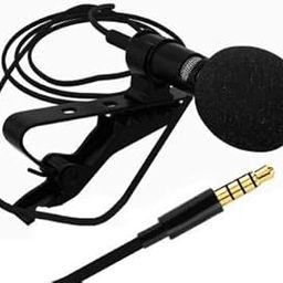 Clip On Mini Collar Auxiliary Omnidirectional Microphone Compatible For iPhone, Samsung, Mi, Oppo, Vivo & All Mobile Phones With Noise Cancellation 3.5mm (Black)-image-6