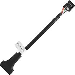 ikis - USB 2.0 9 Pin Header Female to Motherboard USB 3.0 20 Pin Male Cable Adapter-3