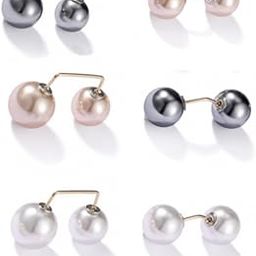 2 Styles Artificial Pearl Brooch Pins Anti-Exposure Neckline Safety Pins Sweater Shawl Clips for Women Girls Wedding Party Decorations, Dresses Clothing Decoration Accessories(Pack of 1) (2)-image-54