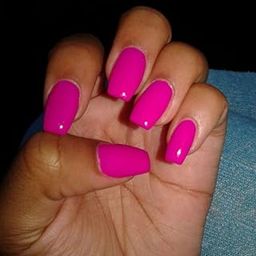 Style Castey Dark Pink Squoval Nails – Vibrant Shade for a Feminine Touch-53