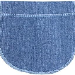 wowobjects® Jean Extender Pants Pregnancy Waist Extender Waistband Belt Waist Extend Pant Obese Pregnant Belt Extension Adjustment Elastic Bu le Dark Blue-picture-10