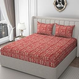 BLACK SPADE Heavy Glace Cotton Microfiber AC Comforter/Blanket/Duvet for Double Bed (Starry Cherry, Double Bed Comforter Only)-image-71