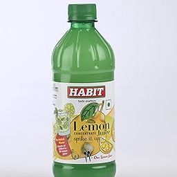 Habit Lemon Concentrate Juice | Zesty and Refreshing | Burst of Citrus Flavor | Versatile for Beverages and Recipes | Tangy and Refreshing Flavour |500ml |Pack Of 2-image-26