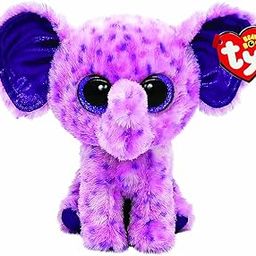 Ty Plush Collectible Pink Spotted Elephant Stuffed Toy, 6" Soft Polyester Animal Figure-picture-14