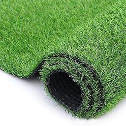 Rugs Planet 35MM Artificial Grass Mat (2.5x5 Ft) – High-Density Turf Carpet for Lawn, Garden, Balcony, Patio & Outdoor Decor with Drainage Holes & Lawn.-image-17