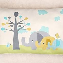 NEW COMERS® Baby Pillow with Super Soft Imported Fabric, 1 Month to 5 Year Kids Pillows, Animal/Cartoon Prints, Kid Pillow for Sleep, Bed Set, Head Shaping, Neck Support-12 x 18 in-203-picture-14