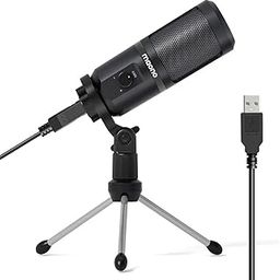 MAONO (Renewed) AU-PM461TR USB Condenser Mic for PC and Singing, Recording Microphone with Mic Gain for Gaming, Podcast, Studio, Vlogging-13