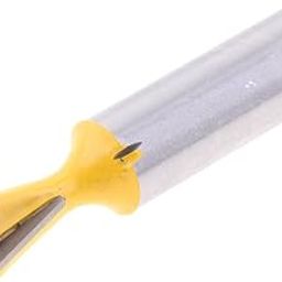 ATORSE™ 1/2" Shank Dovetail Router Bit Carbide Tip Cutter Woodworking Trim 12.7Mm-30