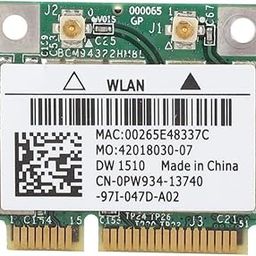 DW1510 BCM94322HM8L Band 300Mbps Mini PCI E Network Card For DELL E4200 E5500 E4300M2400 M6400 etc-image-62