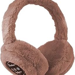 Winter Warm Faux Fur Unisex Earmuffs Warm Ear Protectors Earmuff (Brown)-(Pack of 01)-image-26