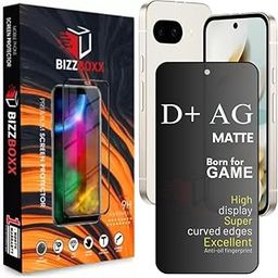 BizzBoxx Google Pixel 9A D+ AG Matte Tempered Glass Screen Guard Protector Anti Fingerprint Gaming Special With Camera Cut (Pixel 9A - 6.1 Inch)- Pack of 1-image-88