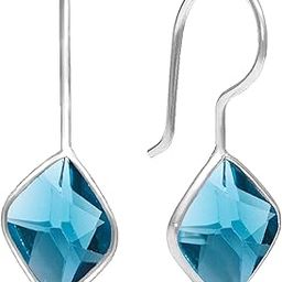 925 Silver Rose Gold 18k Gold Plated Cubic Crystal Earrings Drops Bracelet Pendant with Chain Necklace | Birthday Wedding Gifts for Women-image-18