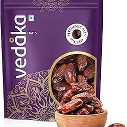 Amazon Brand - Vedaka Fresh Dates | 500 g | Khajur Dry Fruit | Naturally Dried | Healthy Snack | No Added Preservatives Or Additives | Hygienically Packed-image-47