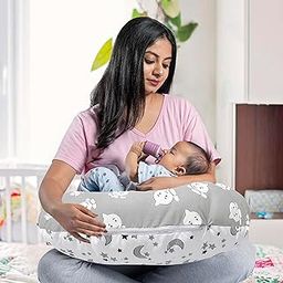 MOM & SON Adjustable Baby Breast Feeding Pillow, Nursing Pillow, Maternity Feeding Pillow.-image-14