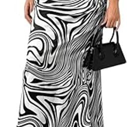 Women's Multicolor Skirt-Cotton Blend Printed Maxi/Full Length Boost Your Style for All Occusion for Girls & Women (8973) 2XL Size-image-53