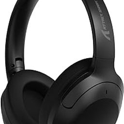 ATTACK SHARK G300 Wireless Active Noise Cancelling Headphones, Bluetooth 5.3 Deep Bass HD Stereo Sound Over Ear Gaming Headset, with Built-in Mic Lightweight Design 3.5mm Wired for Controller(Black)-image-76