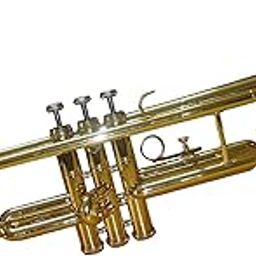Sai Musical Shreyas Bb Pro Shinning Brass Marching Concert Band Trumpet-image-36