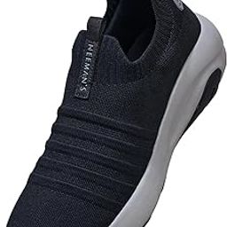 Begin Walk ‘Breeze’ Walking Shoes for Men | Breathable Knit Upper with Cushioned Insole & Supportive Midsole for Everyday Comfort-picture-54