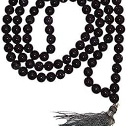 Black Agate Hakik 108 Beads Buddhist Prayer for Japa Rosary Wearing for Fashion Wear Mala for Astrological Purpose-image-19